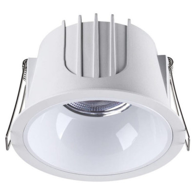 Novotech 358694 SPOT NT21 207 белый Светильник встраиваемый светодиодный IP20 LED 4000К 20W 100-265V KNOF
