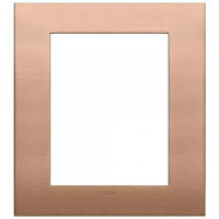 19668.11 - Vimar Накладка Classic на 8 модулей медь зачищенная щеткой