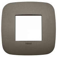 19672.80 - Vimar Накладка Round на 2 модуля Metal