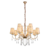 ST LUCE SL176.203.12 Люстра подвесная ST-Luce Золото, Прозрачный/Бежевый, Золото E14 12*40W