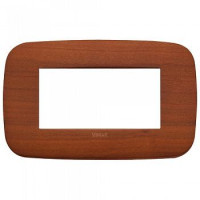 19684.52 - Vimar Накладка ROUND на 4 модуля вишня