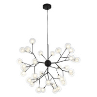 ST LUCE SL376.403.36 Светильник подвесной ST-Luce Черный/Прозрачный, Белый G4 LED 36*2W