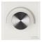 Панель SMART-P37-DIM-IN White (230V, 1.2A, TRIAC, Rotary, 2.4G) (Arlight, IP20 Пластик, 5 лет), 027115