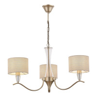 ST LUCE SLE1126-203-03 Светильник подвесной Шампань/Бежевый E14 3*40W