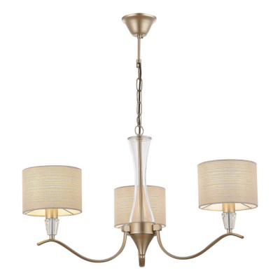 ST LUCE SLE1126-203-03 Светильник подвесной Шампань/Бежевый E14 3*40W