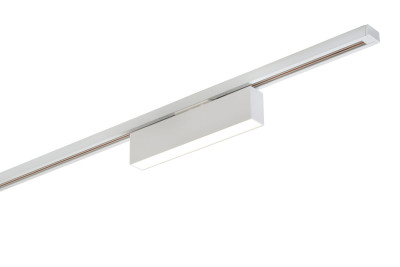 Denkirs DK6440-WH Трековый светильник IP 20, 10 Вт, LED 4000, белый, алюминий