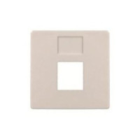 FD17896-A Fede Fede Плата монтажная Multimedia для 1-го разъёма, бежевая