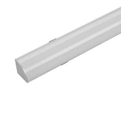 Профиль с экраном SL-KANT-H30-2000 ANOD+OPAL (Arlight, Алюминий), 036846