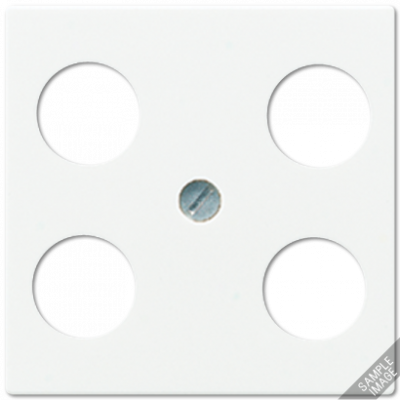 Крышка для SAT-TV-розетки с 4-мя гнездами; шампань , A561-4SAT1CH