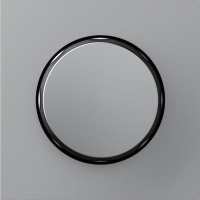 Donel A07 матовый серый накладка для светорегулятора поворотного, серия DB, DE65040