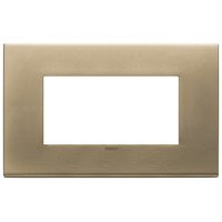 Vimar Накладка на 4 модуля, золото матовое, 22654.88