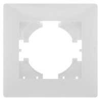 GUSI Bravo РАМКА 1-местная, цвет белый., С1010-001