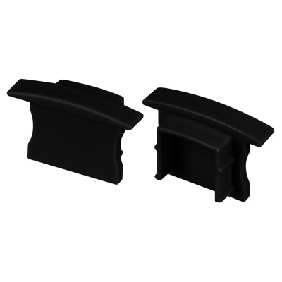 Заглушка LINE-2315-F глухая BLACK (Arlight, Пластик), 044279