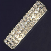 LUSSOLE STINTINO Бра, цвет основания - хром, плафон - стекло (цвет - прозрачный), 2x40W G9, LSL-8701-02