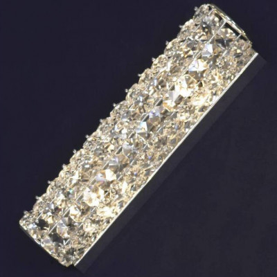 LUSSOLE STINTINO Бра, цвет основания - хром, плафон - стекло (цвет - прозрачный), 2x40W G9, LSL-8701-02