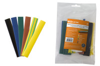 Термоусаживаемая трубка ТУТнг 12/6 набор (7 цветов по 3 шт. 100мм) TDM Electric, SQ0518-0506