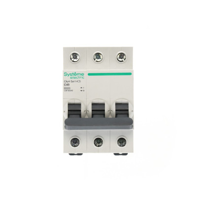 City9 Set Автоматический выключатель (АВ) С 40А 3P 6kA 400В, Systeme Electric, C9F36340