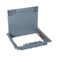 Legrand Крышка для напольной коробки пластик стандартное исполнение 12/18 мод., 088001