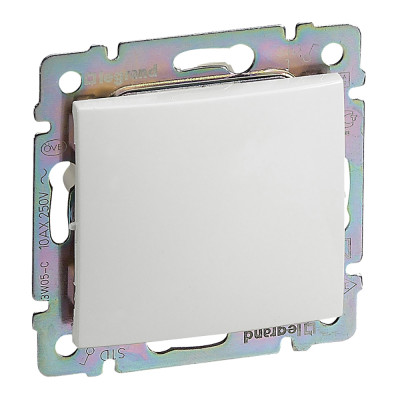 Legrand Выключатель одноклавишный - Legrand Valena - 10А 250В схема 1 безвинтовые зажимы - белый, 774401