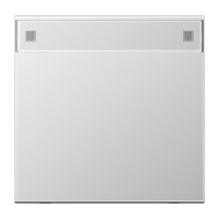 Клавиша с полем для надписи; алюминий, AL2990NA