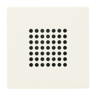 N2224 BL - "Механизм звонка ""Динг-Донг"", 2-модульный, серия Zenit, цвет альпийский белый" - 2CLA222400N1101