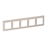 Legrand Valena LIFE.Рамка "Слоновая кость".5-постовая универсальная, 754045 Legrand Valena LIFE.Рамка "Слоновая кость".5-постовая универсальная, 754045