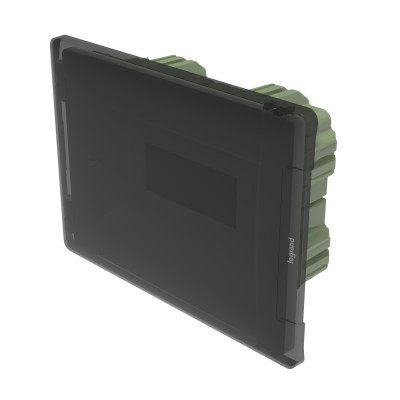 Legrand Practibox3 встраиваемый прозрачная дверь 1х8м земля, 401701