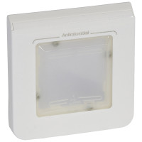 Legrand Рамка - Программа Mosaic - IP 44 - 2 модуля - антибактериальная, 078880 Legrand Рамка - Программа Mosaic - IP 44 - 2 модуля - антибактериальная, 078880