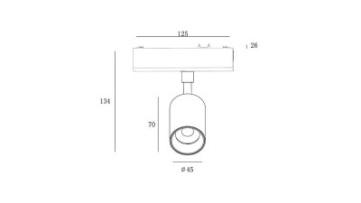 Светильник трековый SL-SLIM-SPWH-10-CCT 48В 10Вт 2700-6000К SWG PRO бел. DesignLed 00-00022087