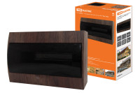 Бокс ЩРН-П-18 модулей навесной пластик IP41 "Эко" (бук) TDM Electric, SQ0901-0024