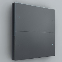 IRIDIUM Сценарный выключатель 4, Графит, FS-BT4-Grey
