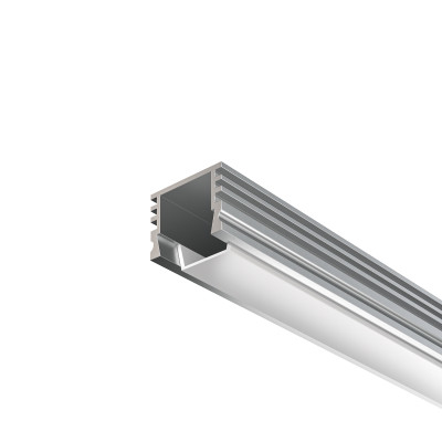 Maytoni Led Strip Алюминиевый профиль накладной 16x12 (Серебро, 2 м), ALM-005-S-2M, 631012