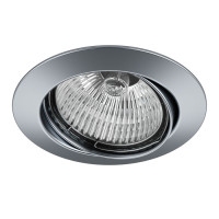 Lightstar 011029 Светильник LEGA HI ADJ MR16/HP16 ХРОМ МАТОВЫЙ (в комплекте)