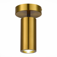 ST LUCE SL1215.402.01 Светильник потолочный ST-Luce Черный, Латунь/Латунь GU10 1*5W 4000K