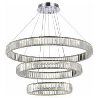 ST LUCE SL1622.103.03 Люстра подвесная ST-Luce Хром/Прозрачный LED 1*122W 4000K