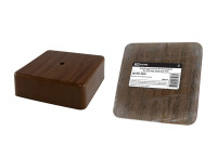 Коробка распаячная КР 75х75х28 ОП бук IP40, инд. штрихкод TDM Electric, SQ1401-0305