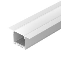 Профиль PLS-LOCK-H25-FM-2000 WHITE (Arlight, Алюминий), 033134