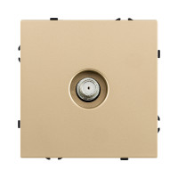 Розетка TV, золотой Kollinger Eclipse EC-020GD