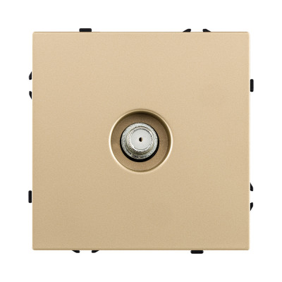 Розетка TV, золотой Kollinger Eclipse EC-020GD