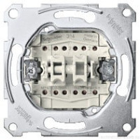 Мех-зм 2-клав.: лев. клав.-переключатель, правая-кнопка 10А 250В~