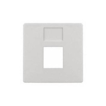 FD17896 Fede Fede Плата монтажная Multimedia для 1-го разъёма, белая