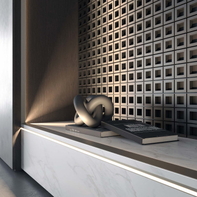 Профиль SL-MINI-SHELF-H9-2000 ANOD OLIVE GREY (Arlight, Алюминий), 038208