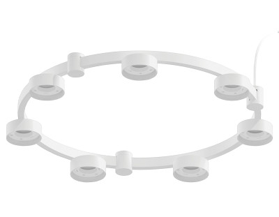 Корпус подвесной поворотный для насадок с диаметром D85мм 7*GX53, AMBRELLA LIGHT, C9236