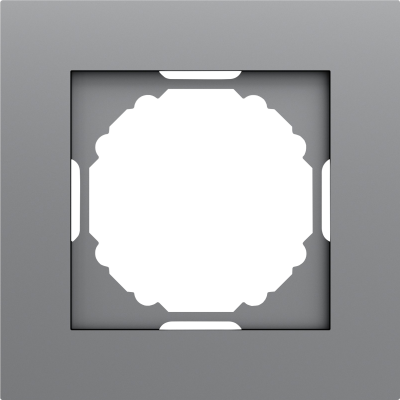 Donel A07 матовый серый рамка 1-я, серия DB, DE21140