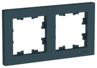 ATN000802 - ATLASDESIGN 2-постовая РАМКА, универсальная, ИЗУМРУД, Systeme Electric ATN000802 - ATLASDESIGN 2-постовая РАМКА, универсальная, ИЗУМРУД, Systeme Electric