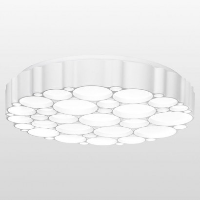 LUSSOLE MOONLIGHT Потолочные светильники, цвет основания - белый, плафон - акрил (цвет - белый), LED, LSP-8467