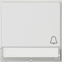 067366 Gira Клавиша с полем для надписи и символом "звонок"