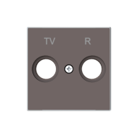 ABB SKY Тауп Накладка для TV-R розетки