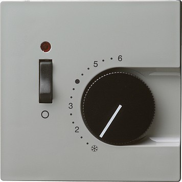 149242 Gira Накладка для термостатов с пов. ручкой и контр. лампой