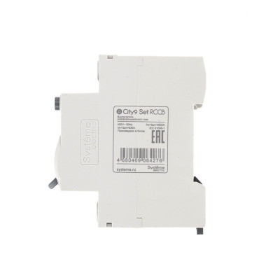 City9 Set ВДТ 63А 4P 30мА Тип-AC 400В, Systeme Electric, C9R36463